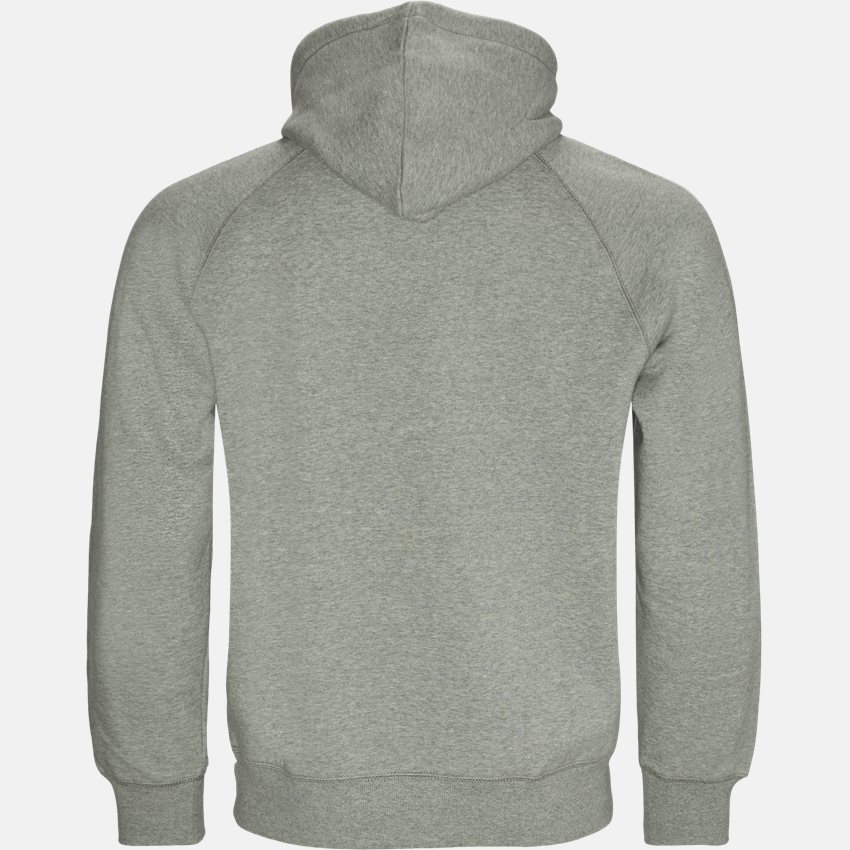 Carhartt WIP Sweatshirts HOODED CHASE I026384 GREY HTR